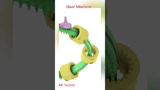 Gear Machine design solidwork machine [upl. by Romonda538]