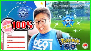 The First Ever Catch Mastery Event in Pokemon Go With a Hundo And Shiny Cryogonal Caught [upl. by Chinua230]