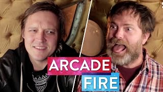 Rainn Wilson Almost Attacks Win Butler of Arcade Fire  Metaphysical Milkshake [upl. by Nosyt299]