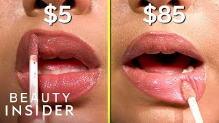 5 vs 85 Lip Gloss  How Much Should I Spend  Beauty Insider [upl. by Adele]