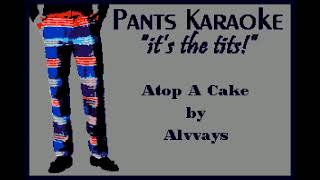 Alvvays  Atop a Cake karaoke [upl. by Ahsaten]