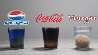 EXPERIMENT  168 Hours Pepsi  Coca Cola  Vinegar VS Egg [upl. by Messing139]