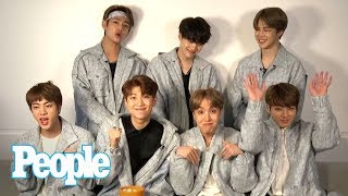 BTS Reveal Whos the Most Romantic Messiest amp More  PEOPLE [upl. by Einolem]