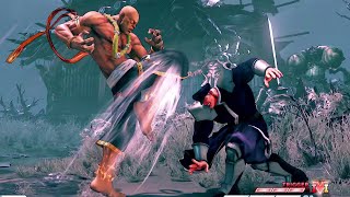 Sagat Got New Combos SFV Definitive Update Patch [upl. by Ahseyn]