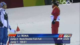 Freestyle Skiing  Womens Aerials  Turin 2006 Winter Olympic Games [upl. by Amirak]