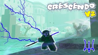 CRESCENDO V2 INSANE DAMAGE  Deepwoken Build Showcase [upl. by Miharbi371]