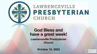 LPCLawrenceville Presbyterian Church Sunday Service [upl. by Narcho182]