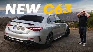 NEW MercedesAMG C63 S E Performance Review No V8 No Fun  4K [upl. by Asilrac676]