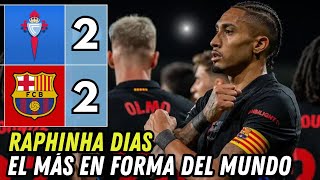 🔵🔴RAPHINHA DIAS  Highlights vs Celta de Vigo  LA LIGA MD14 ⚽️⚽️ [upl. by Teiv]