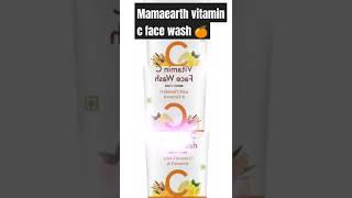 Mamaearth vitamin c face washmamaearth face washskincare trending shortloveviral shortyt [upl. by Noelyn936]