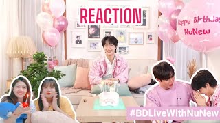 EP113 Vlog ไปตะ Reaction Live วันเกิดน้องนิว 💖😺BDLiveWithNuNew สุนสันต์วันเกิดนะนุนิว zeenunew [upl. by Ocicnarf]