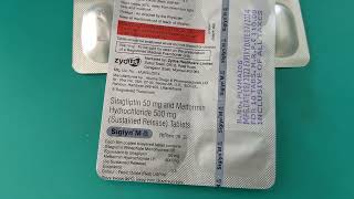 Sitagliptin Phosphate and Metformin Hydrochloride Tablets Uses  Siglyn M 50500 Uses in Hindi [upl. by Gnuhp]