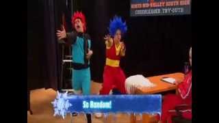 Naruto and Goku try out for Cheerleading So Random EP 17 [upl. by Anoet]