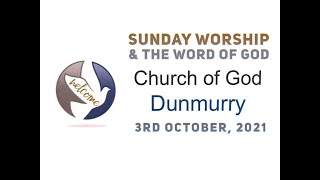 Church of God Dunmurry 3 10 21 [upl. by Love]