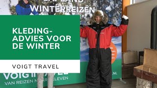 Kledingadvies voor winterreizen naar het Pure Noorden [upl. by Kinnard]