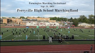 20240921 •Perryville High School Marching Band •Farmington Marching Invitational [upl. by Abbi105]