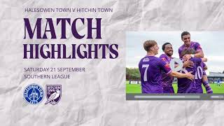 MATCH HIGHLIGHTS  Halesowen Town v Hitchin Town 210924 [upl. by Loomis29]