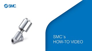 SMC JSB  Rotate the actuator and pilot port on an angle seat valve [upl. by Calder]