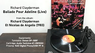 Full song Richard Clayderman  Ballade pour Adeline Live 1983 [upl. by Suinotna]