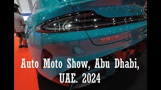 Auto Moto Show Abu Dhabi UAE ADNEC ll Part 1 [upl. by Arek]