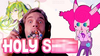 LOCAL SWEDE GETTING GOOD AT DRAWING  PewDiePies 100 days of drawing artists reaction [upl. by Aeret]