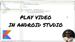 VideoView Tutorial With Example In Android Studio  Kotlin [upl. by Ahsiyn]