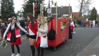 Rosenmontagszug Kerpen Balkhausen Türnich 27022017 [upl. by Ralat]