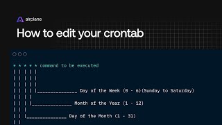 How to edit your crontab [upl. by Tat]