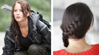 How to Katniss Everdeen Braid  Dutch Braid [upl. by Homans377]