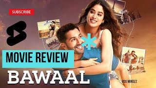 Bawaal Movie Review Hindi Movie Review [upl. by Ettennor]