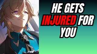 He gets injured for you  Aventurine x Listener Honkai Star Rail ASMR [upl. by Burroughs201]