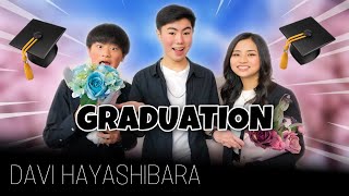 【VLOG】ホームスクーラーの卒業式 2021 年 🎓｜DAVI HAYASHIBARA [upl. by Ellasal]