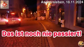 Das ist noch nie passiert Spaziergang Aschersleben 18112024 [upl. by Mathur]