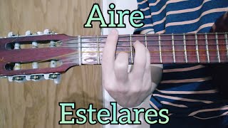 Como tocar Aire de Estelares guitarra FACIL Y RAPIDO [upl. by Hazem]