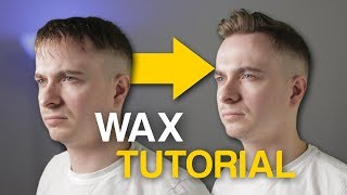 How To Use Hair Wax Properly  Tutorial [upl. by Yreva331]