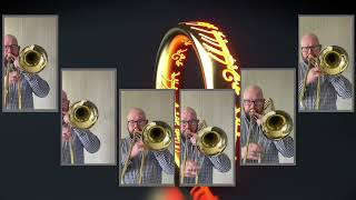 The Lighting of the Beacons  Lord of the Rings Trombone Arrangement [upl. by Natale215]