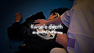 Cobra Kai season 6 part 2 Kwons Death FULL SCENE  QUALITY [upl. by Hafler]