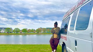 My FIRST Night Camping In My New Van Chicago amp Beautiful Campsite [upl. by Abil]