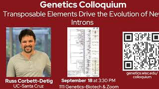 UWMadison Genetics Colloquium Russ CorbettDetig  September 18 2024 [upl. by Herbert]