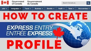 🇨🇦 Profile Creation for Express Entry step by step process [upl. by Etireuqram]