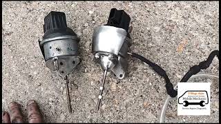 VW Passat 20Tdi P0299 Turbo Actuator Replacement Removal Fitting [upl. by Lehteb]