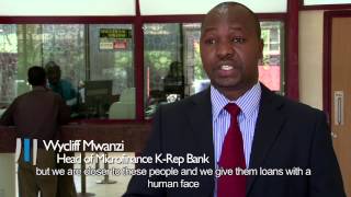 Supporting microfinance in Kenya [upl. by Lindi]