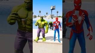 GTA V Hulk amp Spiderman Ambushed by Doctor Doom Iron Mans Revenge shorts [upl. by Avruch]