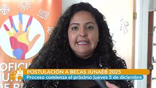 Llamado Postulación Beca Junaeb 2025 [upl. by Niliak730]