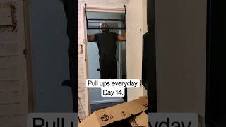 Pull ups everyday Day 14 motivation 100daysofpullups [upl. by Sugar]