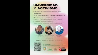 Movimientos sociales en el aula efectos y afectos del activismo en la docencia y la investigación [upl. by Gilda]