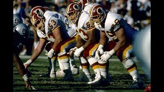 quotThe Hogsquot Ultimate NFL Career Highlights  1980s Redskins Offensive Line [upl. by Aiam86]