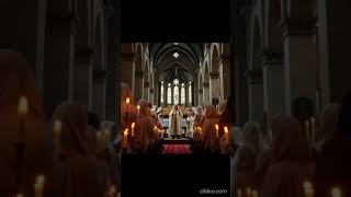 PANIS ANGELICUS Latin Gregorian chant in Georgian language [upl. by Rebbecca]