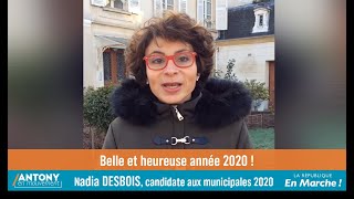 Nadia Desbois  quotBelle et heureuse année 2020 à tous quot [upl. by Kilah]