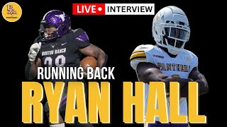 Prairie View AampM Early Signee Ryan Hall from Morton Ranch High School  Live Interview [upl. by Ahsertal]